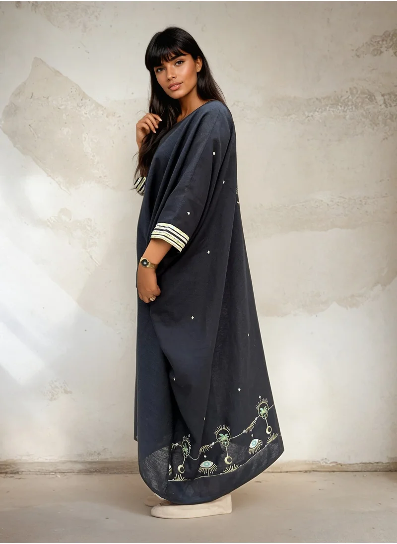 The Untitled Project The Gypsy Heart - Show Stopper Back Abaya