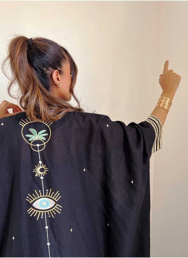 The Untitled Project The Gypsy Heart - Show Stopper Back Abaya