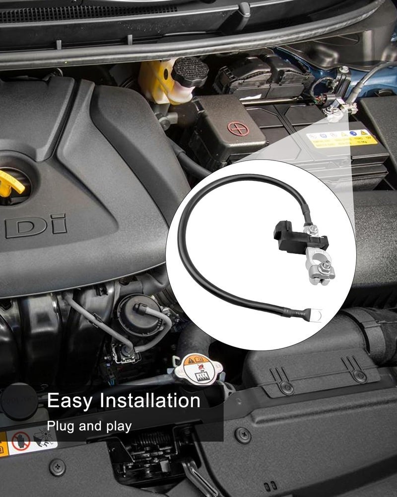 AUGREX 37180-3X001 Battery Negative Sensor Cable Fit for Hyundai Elantra GT Coupe GL GLS Touring Limited 2011-2017, Replace 37180-3X001 371803X001 - Image 4
