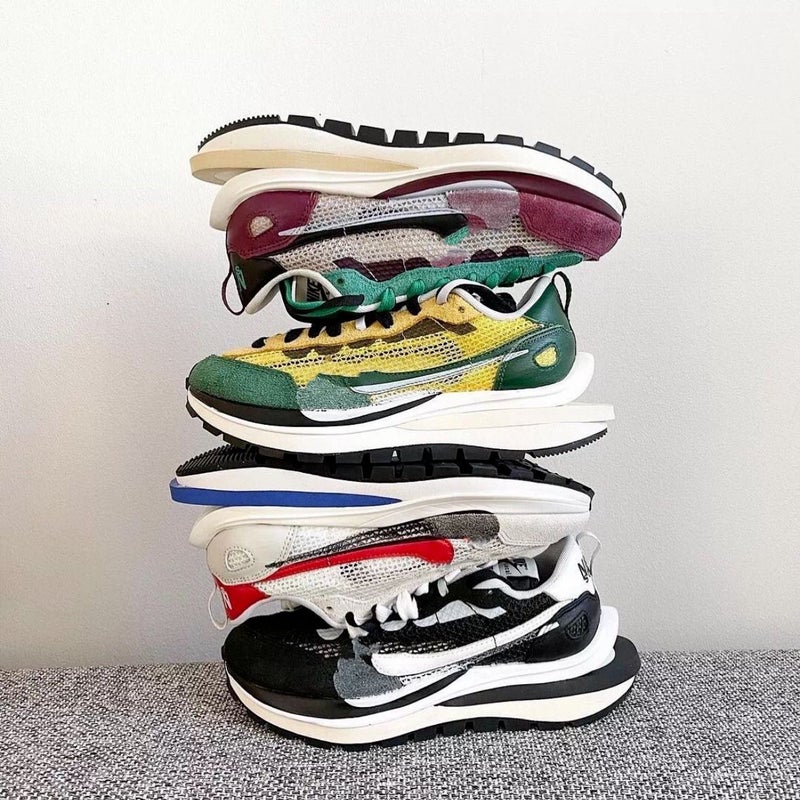 Putian Pure Original Waffle Shoes Co-Named Deconstruction Low-Top Sports Heightening Running Shoes Sacai3.0 Double Hook All-Match For Men And Women - Image 5