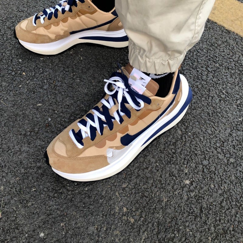 Putian Pure Original Waffle Shoes Co-Named Deconstruction Low-Top Sports Heightening Running Shoes Sacai3.0 Double Hook All-Match For Men And Women - Image 3