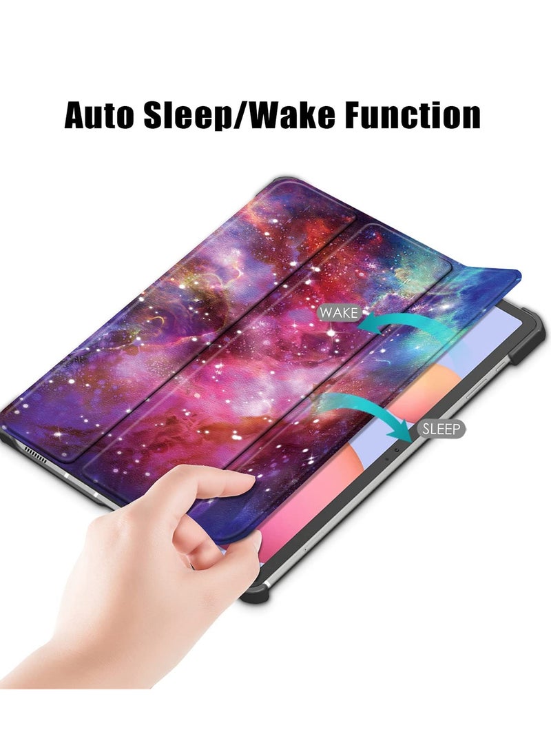 SOLARAE Tablet Case for Samsung Galaxy Tab S8 Plus 5G, Case 12.4" for Galaxy Tab S8p/ S7p/ S7FE/ 5G Tablet Case 【Auto Sleep/ Wake】 Leather Slim Tri-Fold Cover Magnetic Stand - Image 5