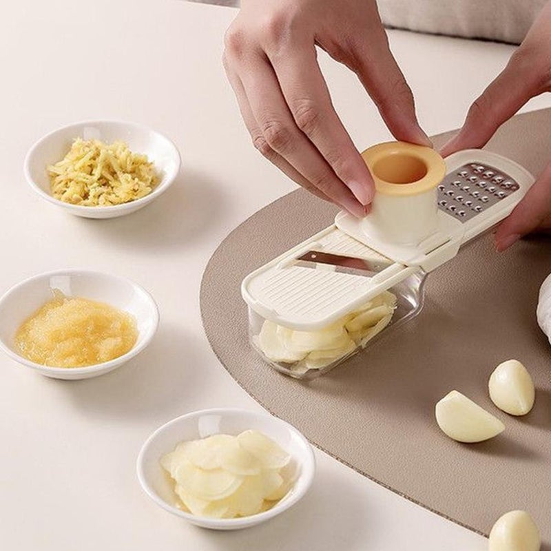 ♩New multi-functional vegetable cutter, potato shredder, household kitchen slicer, hand protector for cutting and shredding. - Image 3