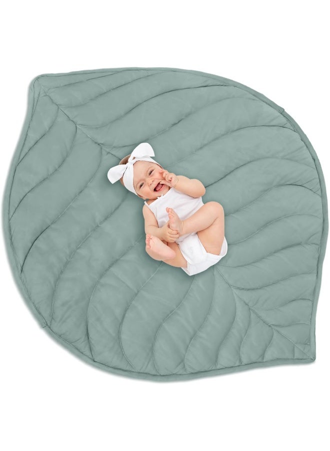 Funtery Baby Play Mat 56 x 42 Inch Cotton Crawling Cushion - Image 1