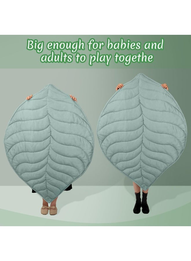 Funtery Baby Play Mat 56 x 42 Inch Cotton Crawling Cushion - Image 5