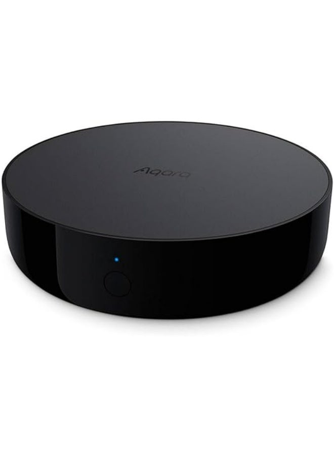 أكارا مركز التحكم Aqara Hub M2 EU، مركز بوابة المنزل الذكي مع HomeKit، وواي فاي، وإيثرنت، وأشعة تحت الحمراء، أسود - Image 1