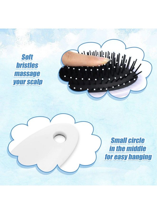 AhlsenL 4 Pack Detangler Hair Brushes Antistatic Massage Comb Hair Brush For Women Girls Curly Straight Long Or Short Hair (Unicorn) - Image 5
