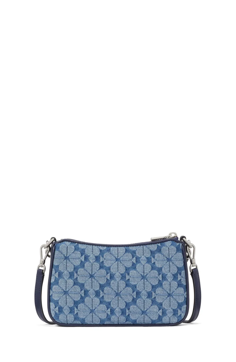 Kate Spade Jolie Spade Flower Jacquard Denim Small Convertible Crossbody