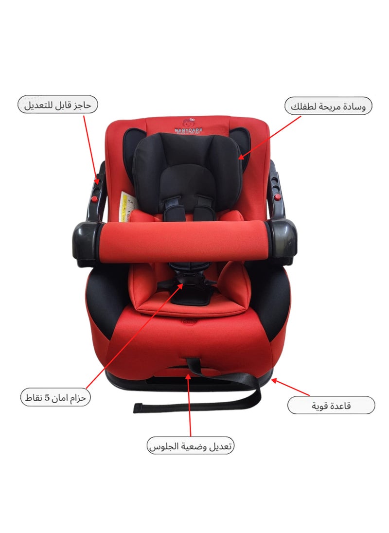 BABYCARA - Adjustable Baby Car Seat From Birth to 4 Years old Approx - Image 1