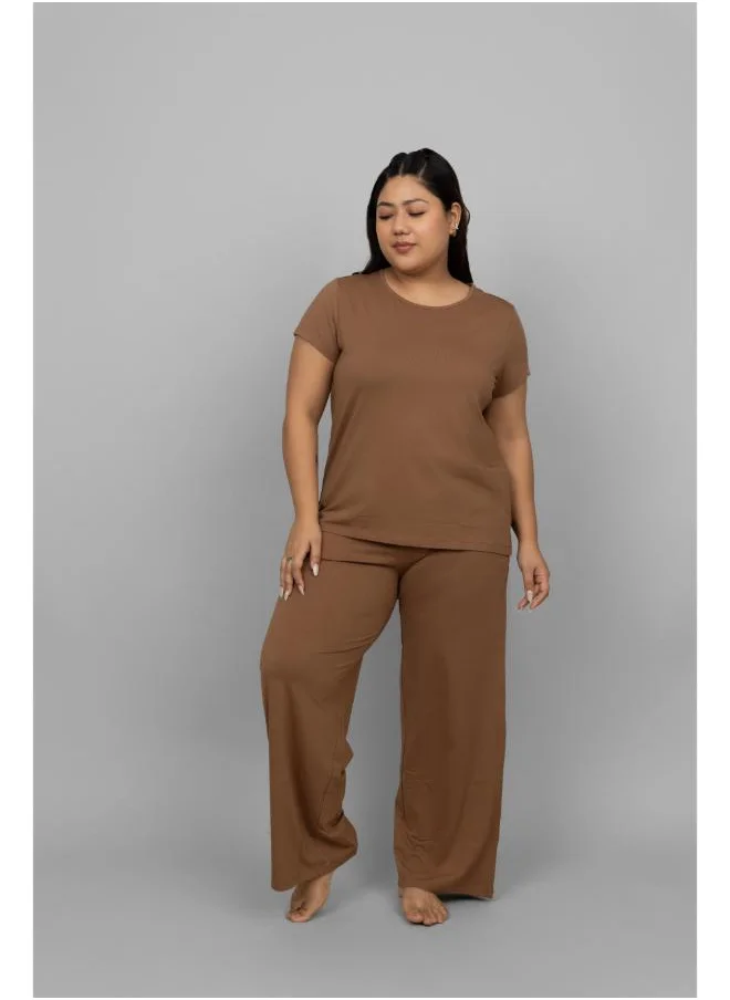 NeceSera Home Brown Co-ord Set