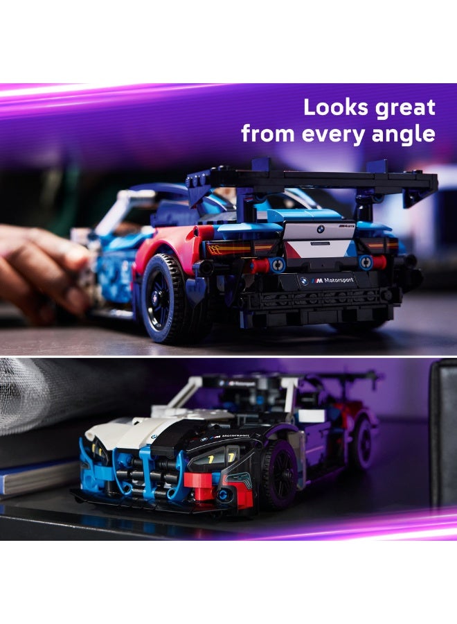 LEGO Technic BMW M4 GT3 EVO Race Car Toy Model Kit 42226 (Age 11+, 747 Pieces) - Image 5