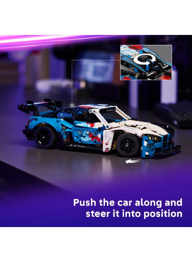 LEGO Technic BMW M4 GT3 EVO Race Car Toy Model Kit 42226 (Age 11+, 747 Pieces) - Image 4