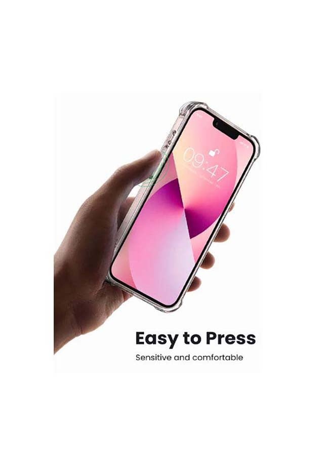 غطاء حماية واقٍ لهاتف آيفون 13 شفاف - Image 3