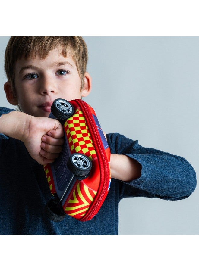 ZIPIT Fire Truck Pencil Case for Boys, Large Capacity Pencil Box for School - Image 5