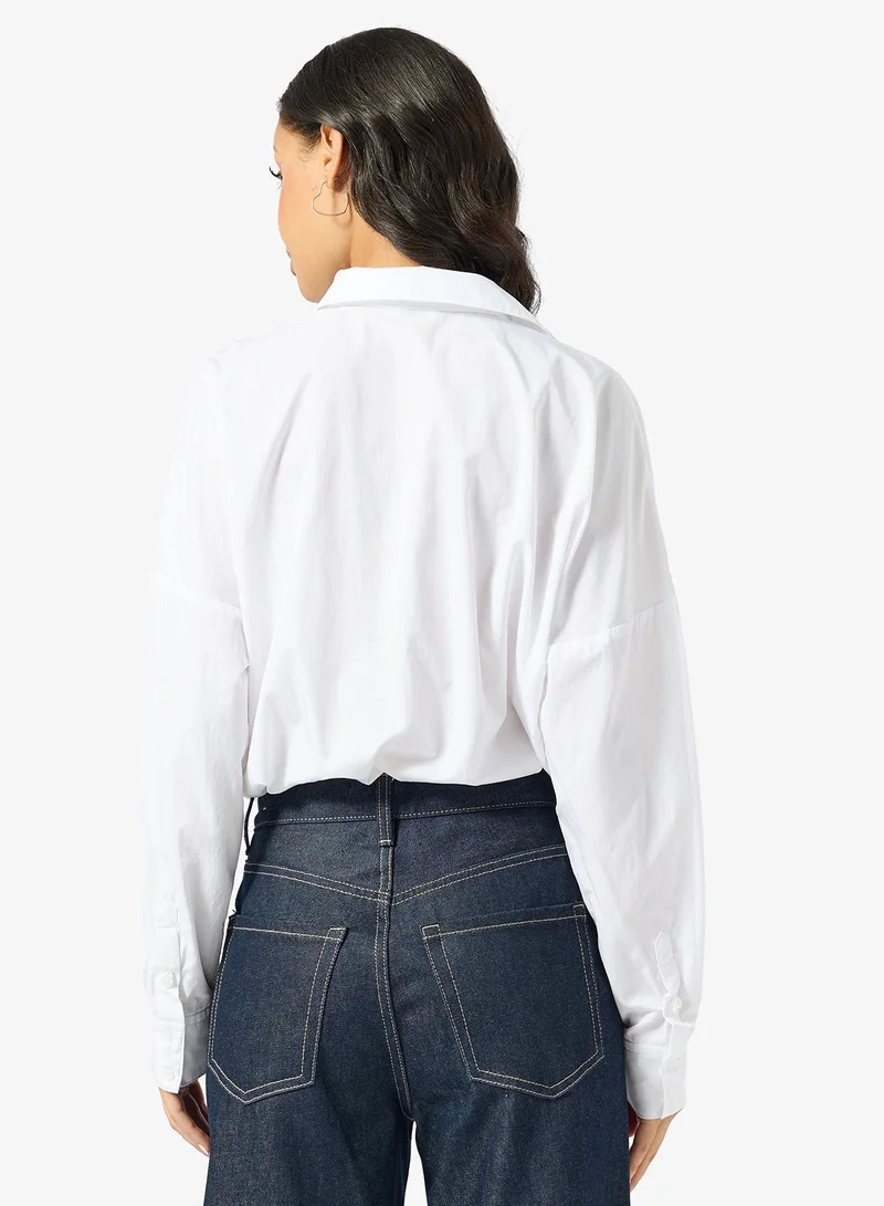 GUESS Carmela Long Sleeve Bodysuit Top