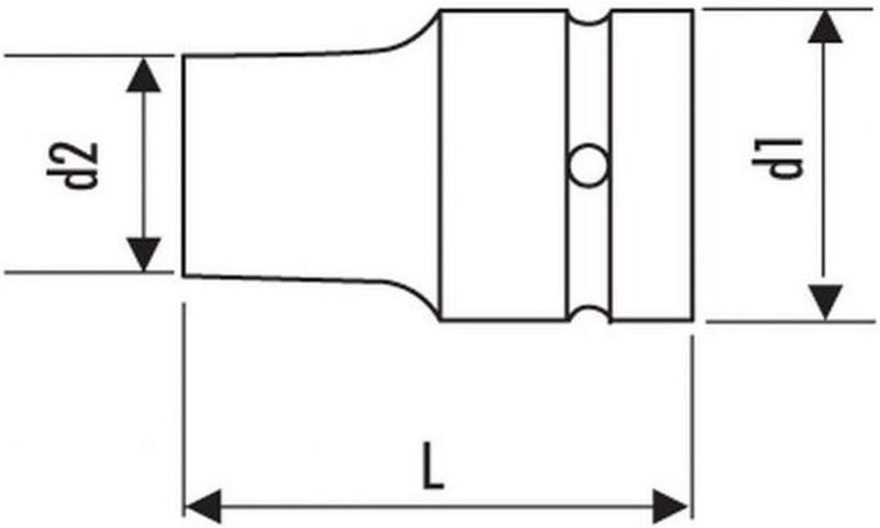 Britool E113594B 27mm Drive Impact Socket - Image 2