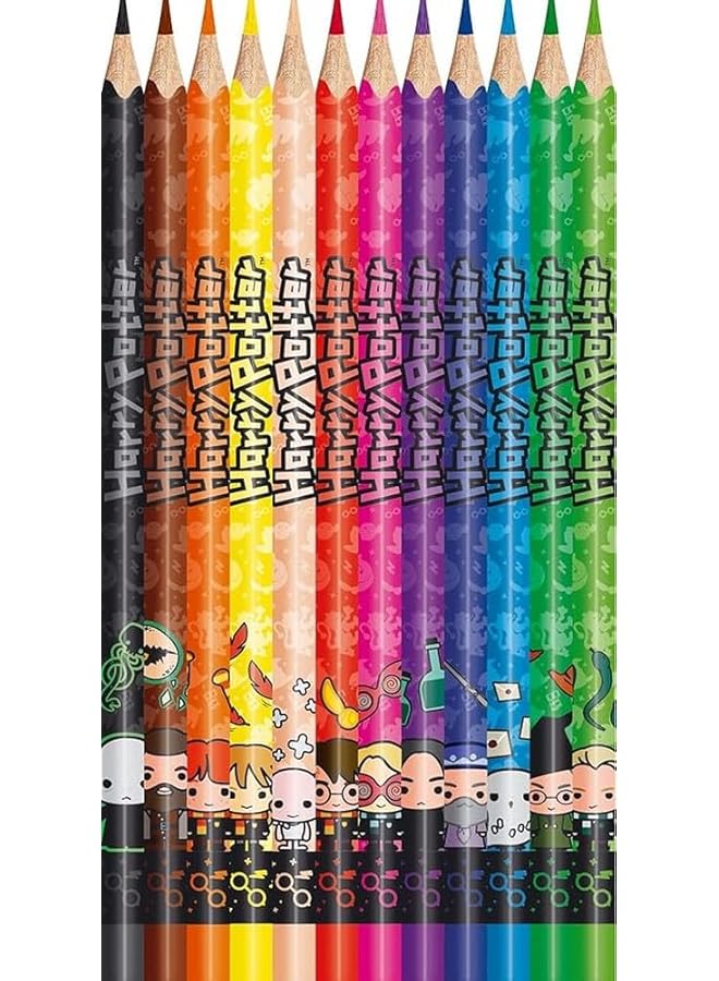 Maped 832053 Harry Potter Color Pencils 12 Pieces Set - Image 2