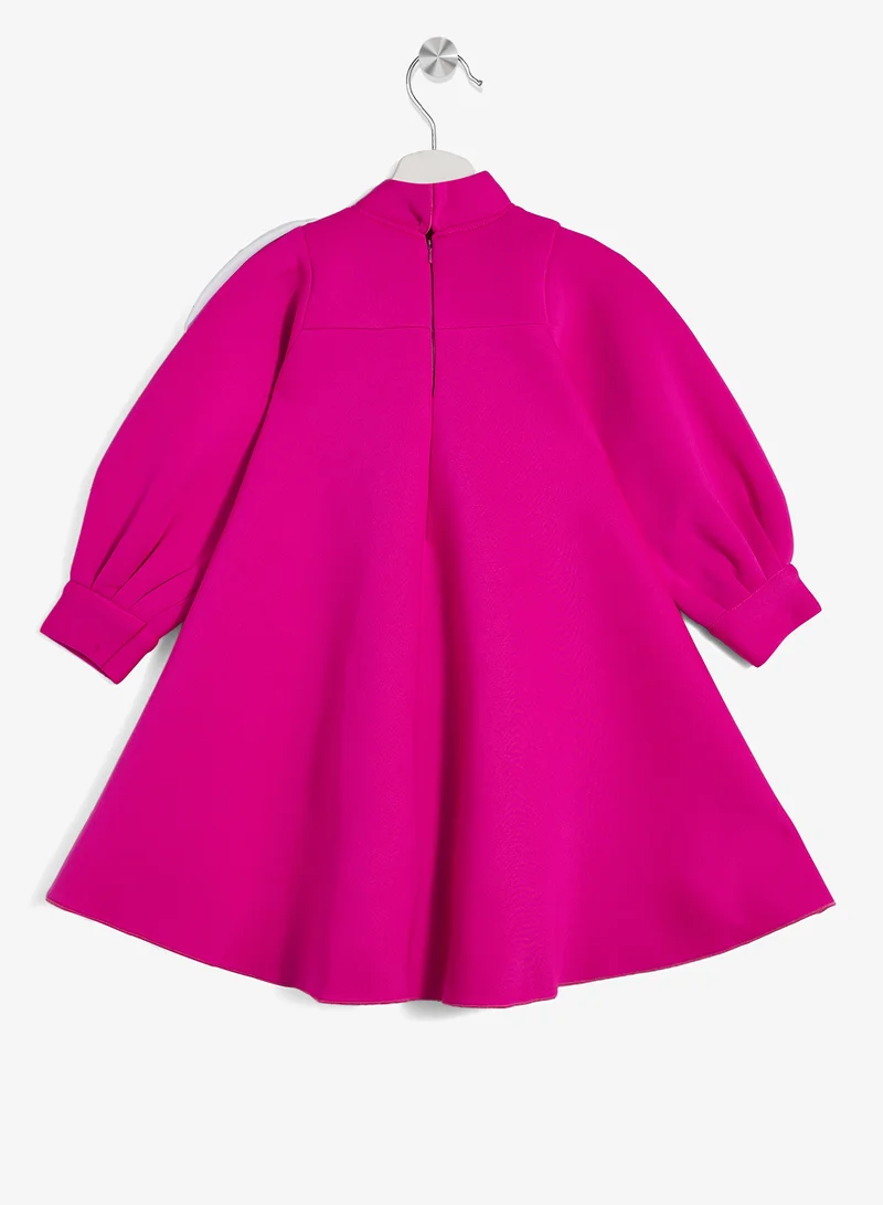 Little Golden Apple Little Puff Sleeve Dress