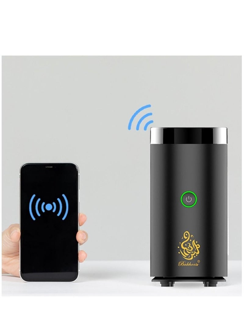 بخور مبخرة كهربائية للسيارة قابلة للشحن بمنفذ USB Type-C أسود  - Image 5