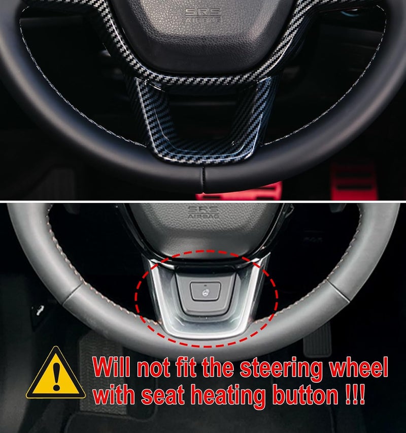 Thenice Carbon Fiber Grain Interior Trim for Honda Civic 2022-2025, CR-V/HR-V/Accord 2023-2025 - Image 4