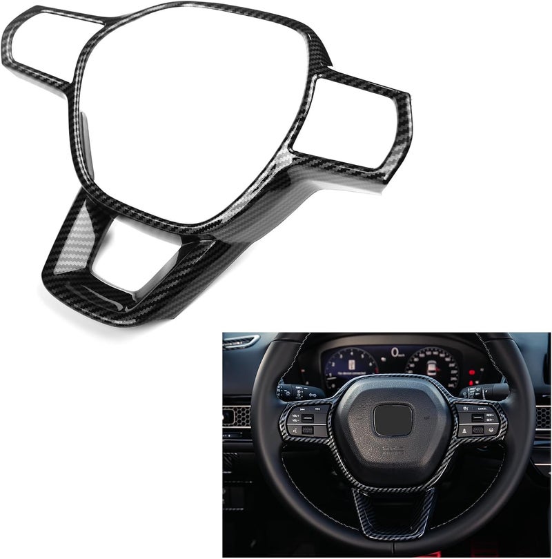 Thenice Carbon Fiber Grain Interior Trim for Honda Civic 2022-2025, CR-V/HR-V/Accord 2023-2025 - Image 1