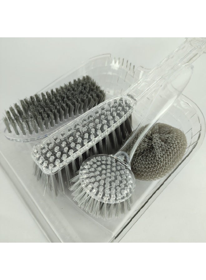 طقم جاروف تنظيف مكون من 5 قطع عملي ومتعدد الاستخدام - Image 5