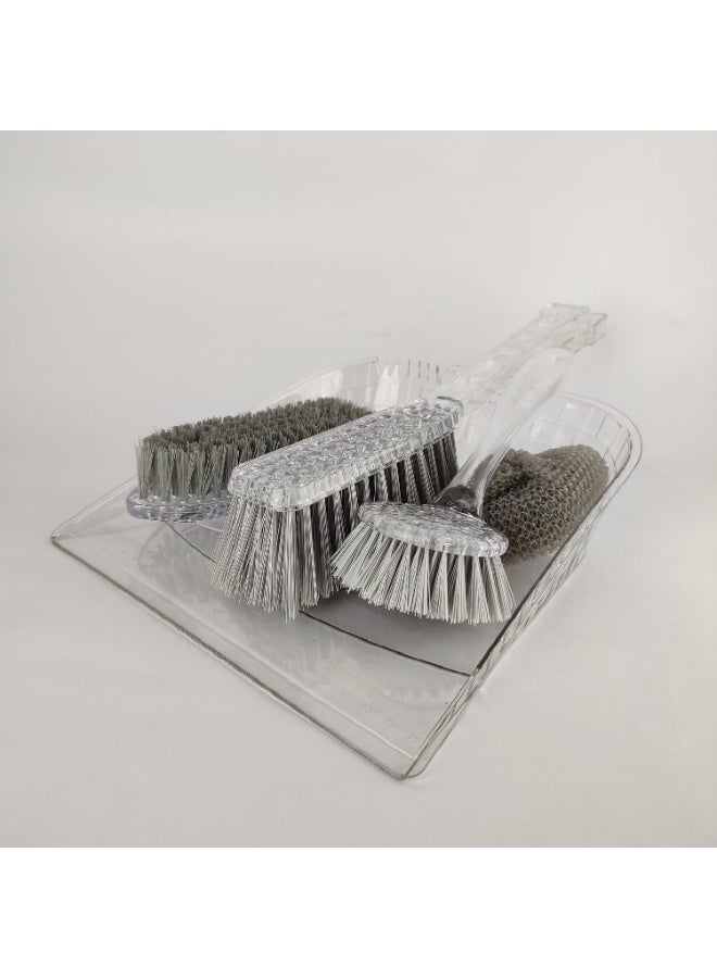 طقم جاروف تنظيف مكون من 5 قطع عملي ومتعدد الاستخدام - Image 4