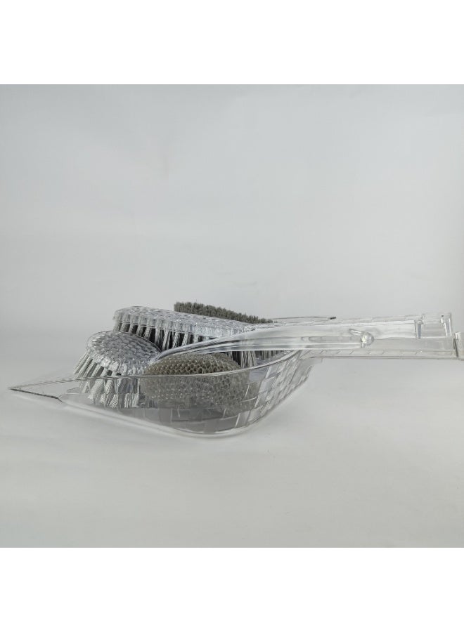 طقم جاروف تنظيف مكون من 5 قطع عملي ومتعدد الاستخدام - Image 3