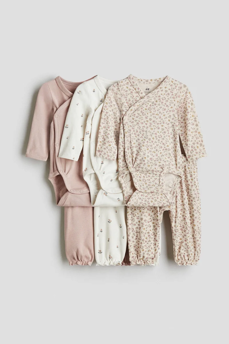 H&M 6-piece cotton set