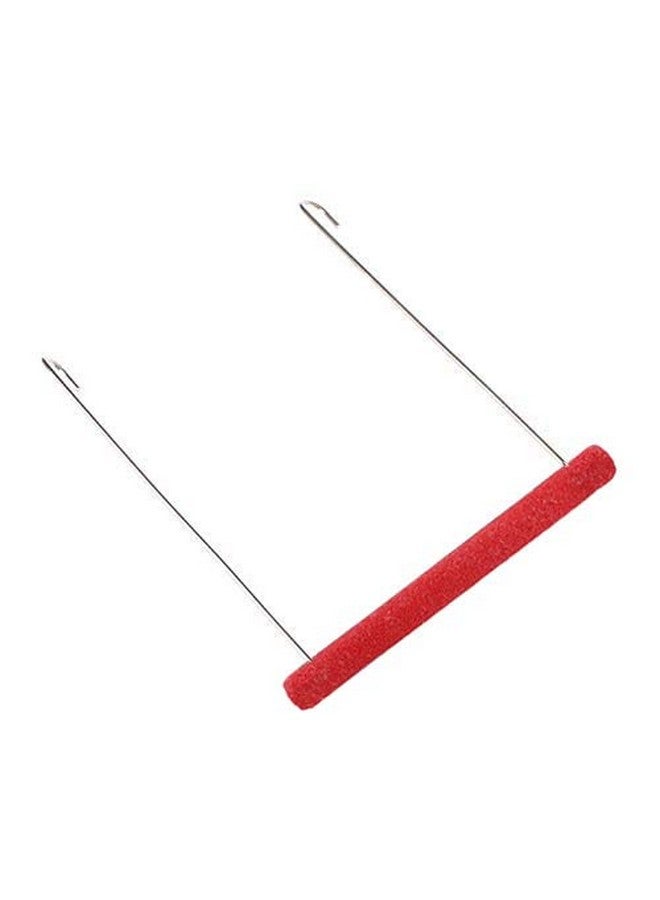 Western Era Playful Natural Perch Wood Perch Swing Toy Cage Hanging Platform, Climbing, Exercise Sand Perch For Birds (Small) - Image 4