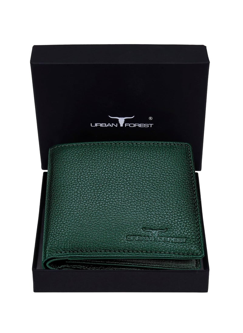 Urban URBAN FOREST Carl Green Mens Leather Wallet for Men  - Image 2