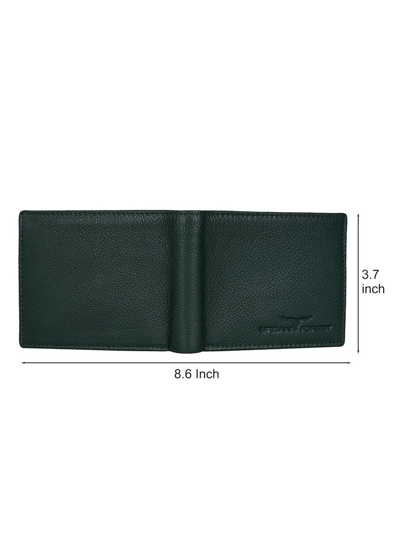 Urban URBAN FOREST Carl Green Mens Leather Wallet for Men  - Image 5