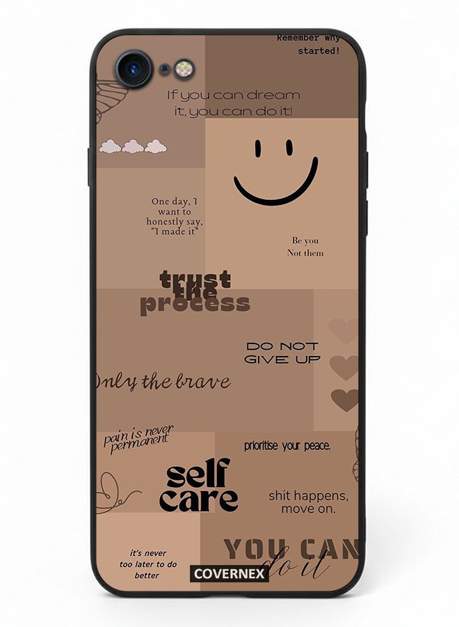 Covernex Apple iPhone 7 Protective Case Cover Printed Featuring The Mindset Journal - Image 2