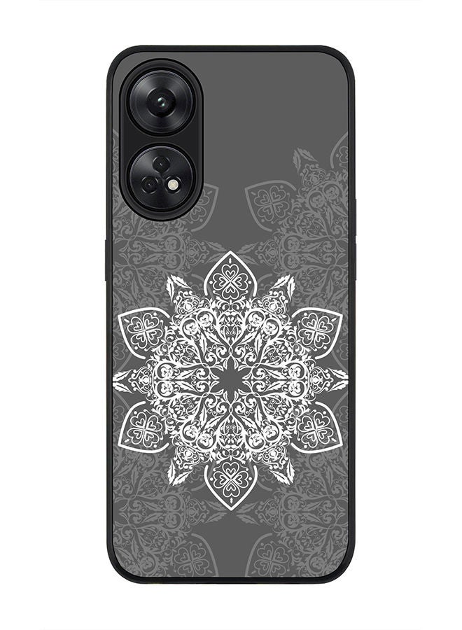 Stylizedd Rugged Black edge case for Reno 8T 4G Slim fit Soft Case Flexible Rubber Edges Anti Drop TPU Gel Thin Cover - Arab Odessey - Image 1