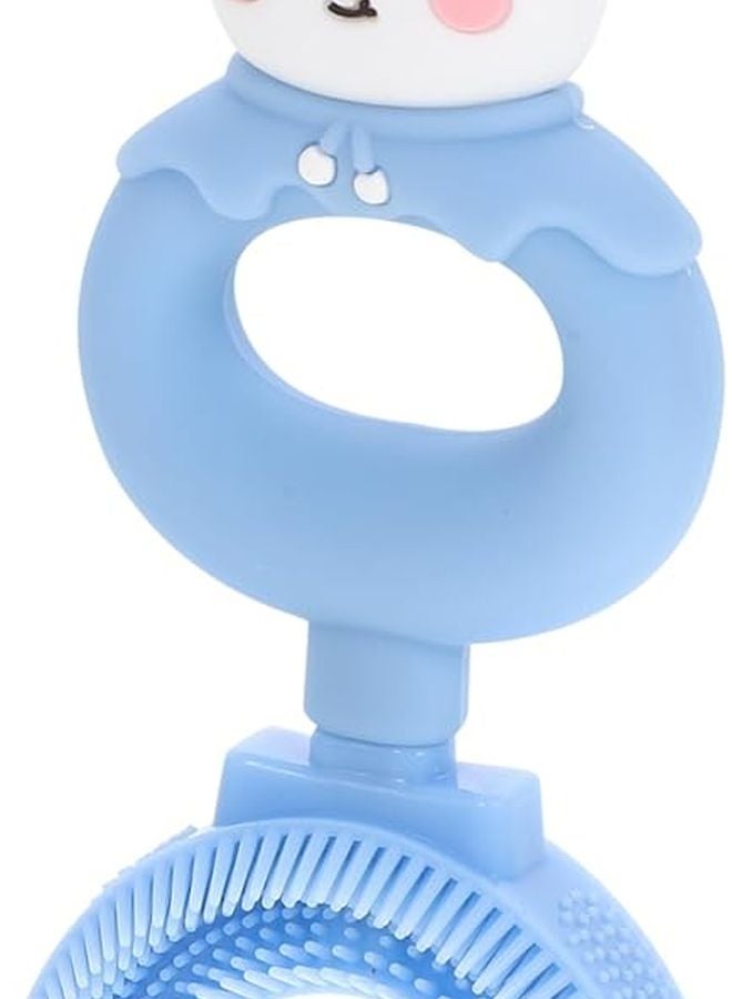 Valiclud Portable U Shaped Silicone Toothbrush For Children With Comfortable Grip - Image 1