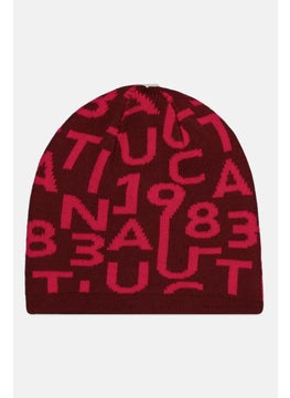 NAUTICA Kids Girl Printed Beanie, Brown 