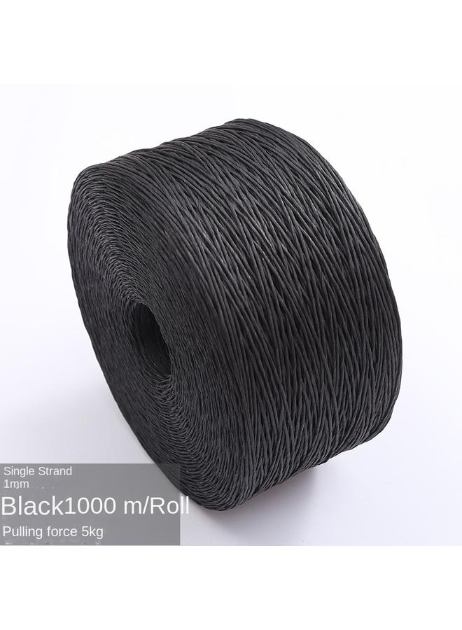 Bluejw Factory Direct Single Double Strand 1, 2mm Environmental Protection Paper Rope Kraft Paper Rope Bundled Chinese Medicine Cake Paper Rope Can Be Processed  - Image 1