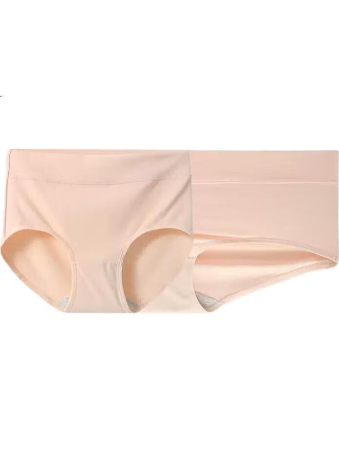 Yalu 4-Pack Women'S High Waist Cotton Plus Size Antibacterial Pure Cotton Crotch Triangle Panties Xl - Image 1