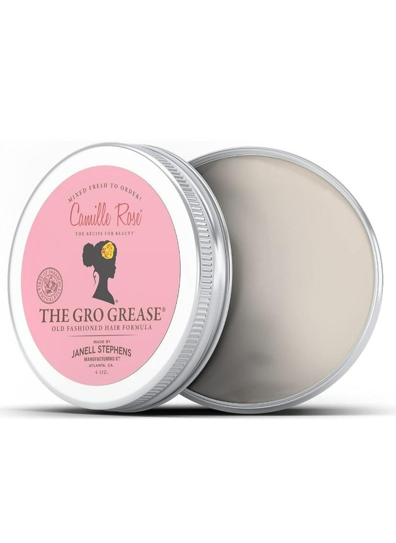 Camille Rose - The Gro Grease for Hair Growth Stimulation, Length Retention, and Relief from a Dry, Itchy, Flaky Scalp - Image 1