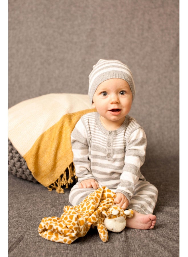 Angel Dear - Brown Giraffe, Blankie - Image 3