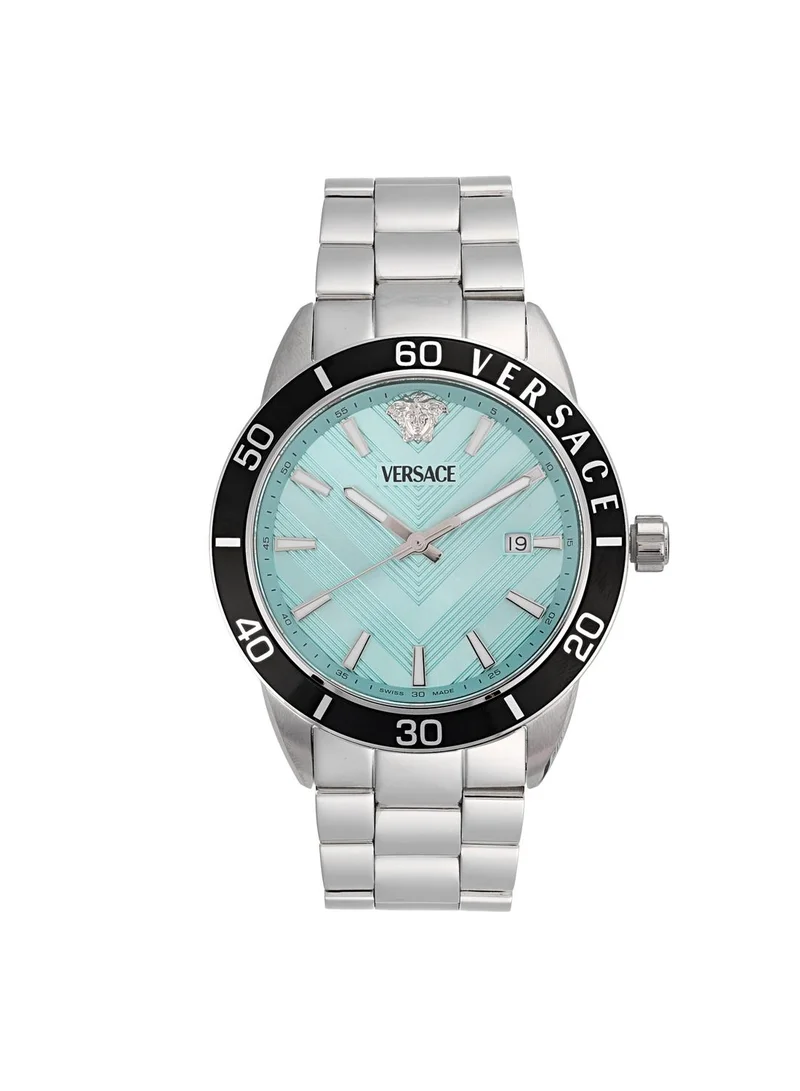 فيرزاتشي Greca Urban Quartz Turquoise Dial Watch