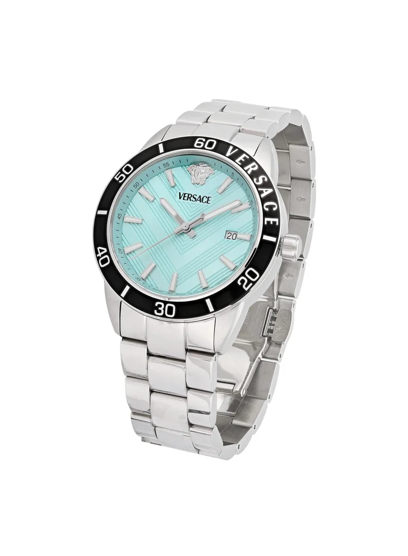 فيرزاتشي Greca Urban Quartz Turquoise Dial Watch