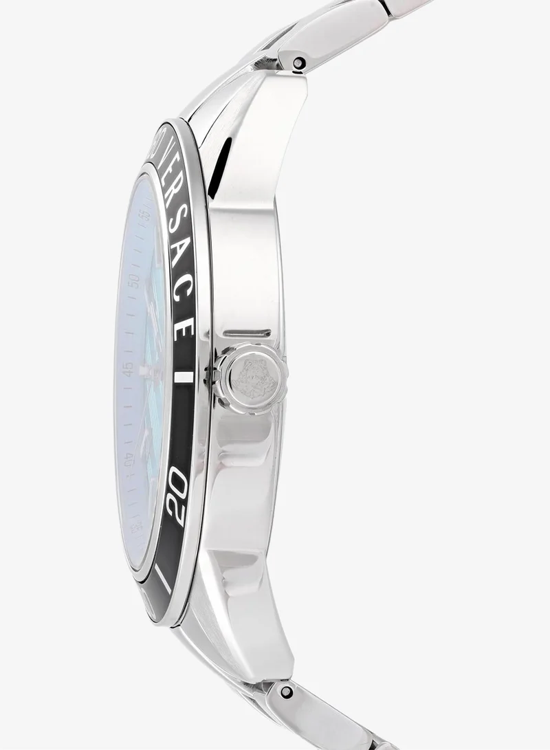 Versace  Greca Urban Quartz Turquoise Dial Watch for Men | Best Price UAE