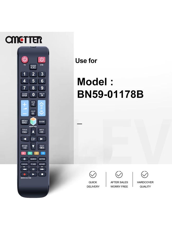 OMETTER Original BN59-01178B For Samsung SMART LCD TV Remote Control UA55H6300AW UA60H6300AW UE32H5500 UE40H5570 UE55H6200 - Image 2