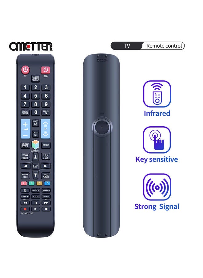 OMETTER Original BN59-01178B For Samsung SMART LCD TV Remote Control UA55H6300AW UA60H6300AW UE32H5500 UE40H5570 UE55H6200 - Image 1