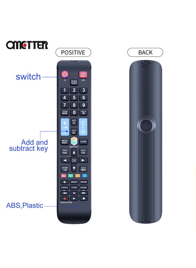 OMETTER Original BN59-01178B For Samsung SMART LCD TV Remote Control UA55H6300AW UA60H6300AW UE32H5500 UE40H5570 UE55H6200 - Image 4