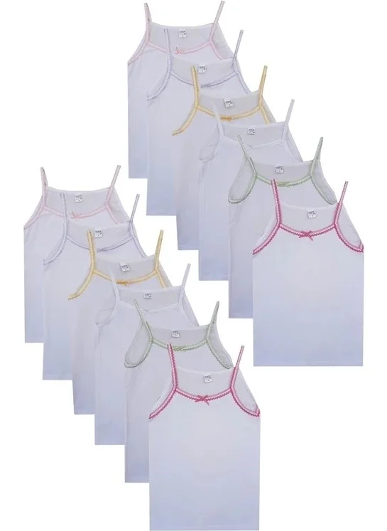 Seher Yıldızı Morning Star Morning Girl Child Undershirt 6 Pieces