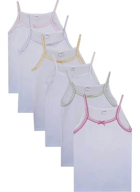 Seher Yıldızı Morning Star Morning Girl Child Undershirt 6 Pieces