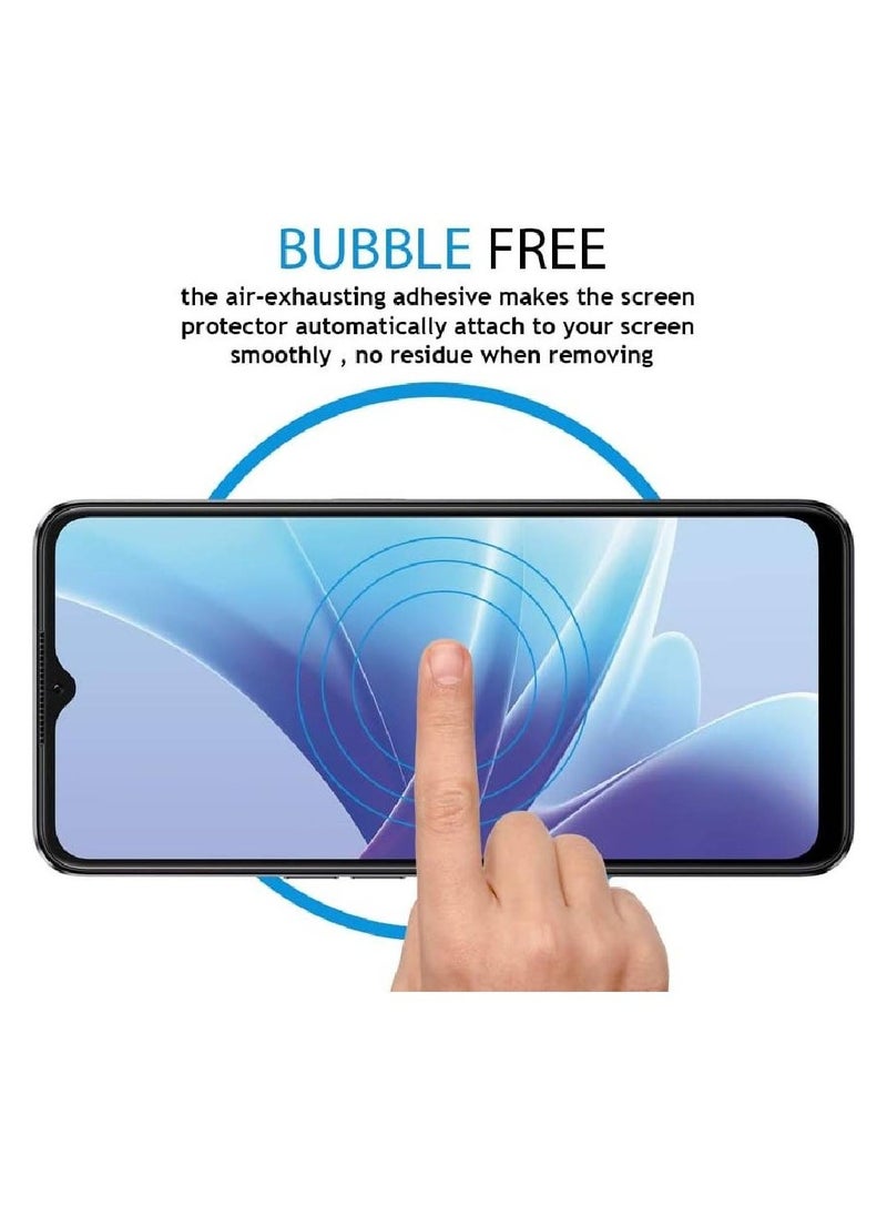 Generic Screen protector compatible with Oppo A1x/A78/A56s/A17/A58x 5G/A58 5G/A17K/A77/A77s /A77 4G,Screen Protector Tempered Glass HD Full Coverage Easy Installation  - Image 2
