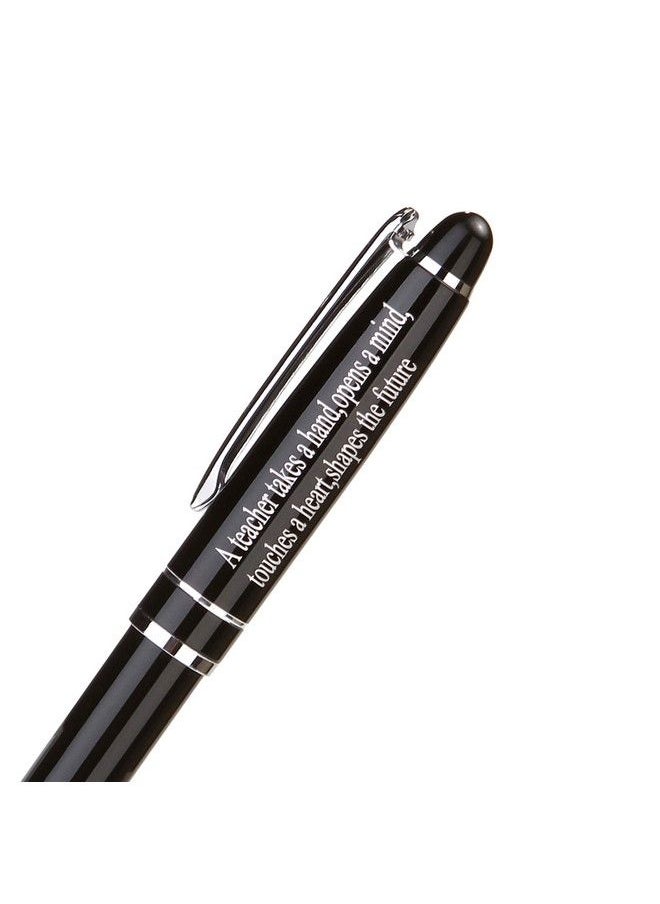 FAYERXL - Personalized Pens Teacher Appreciation Gifts For Men Womenengraved Teachers'Gift Pen From Studentpreschool Teacher Appreciation Gifts (A Teacher Takes A Hand) - Image 1